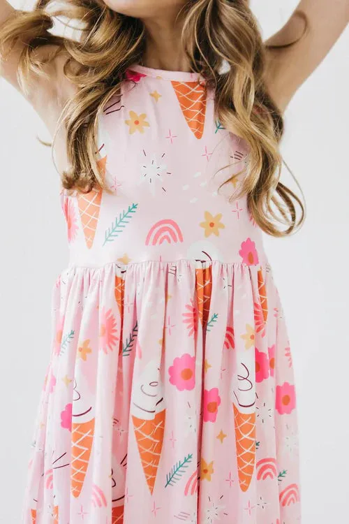 Ice Cream and Shout Tank Twirl Dress