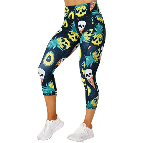 Ice Cream Skulls Leggings