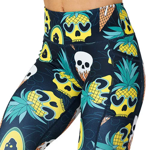 Ice Cream Skulls Leggings