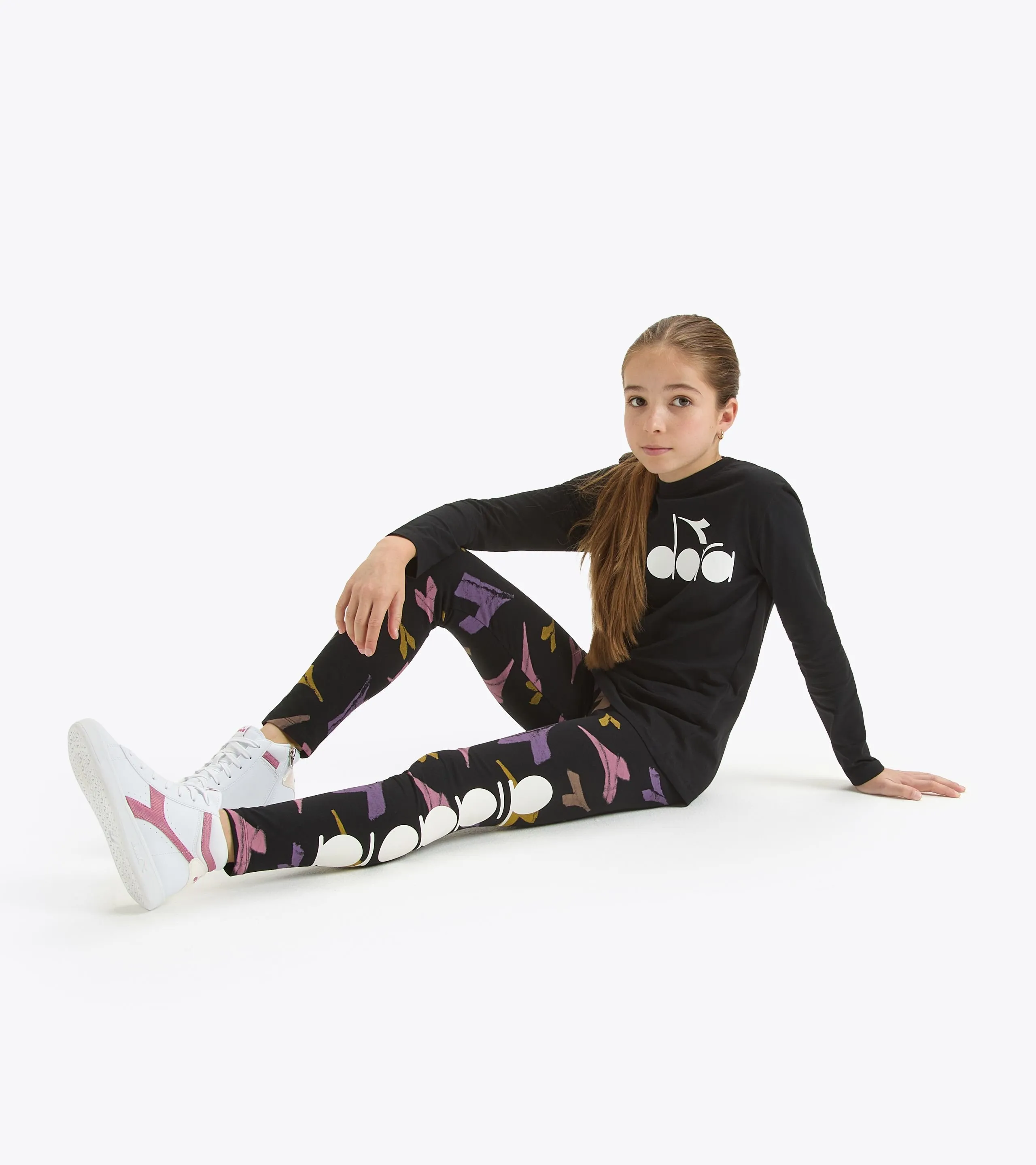 JG.LEGGINS LOGO AOP