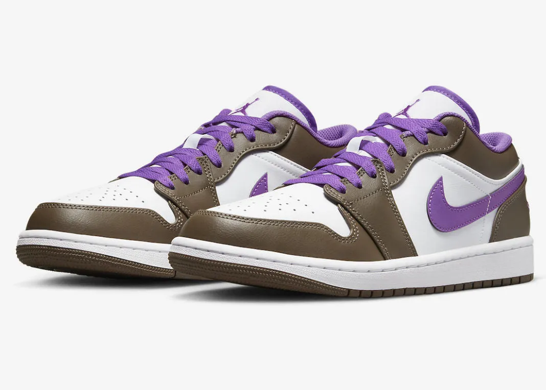 Jordan 1 Low 'Palomino Purple Mocha'