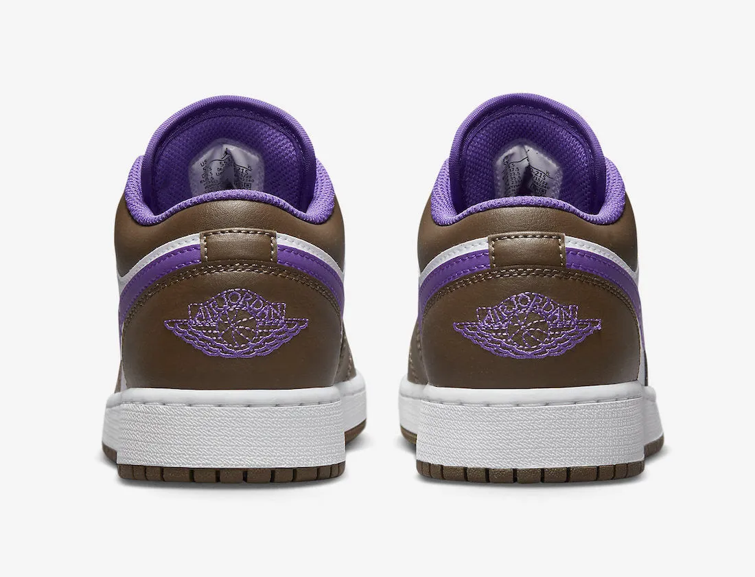 Jordan 1 Low 'Palomino Purple Mocha'