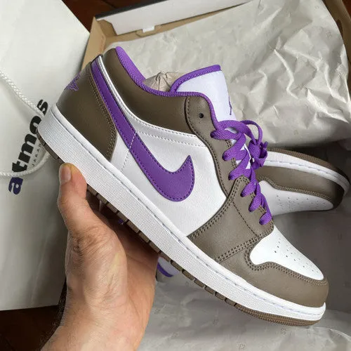 Jordan 1 Low 'Palomino Purple Mocha'