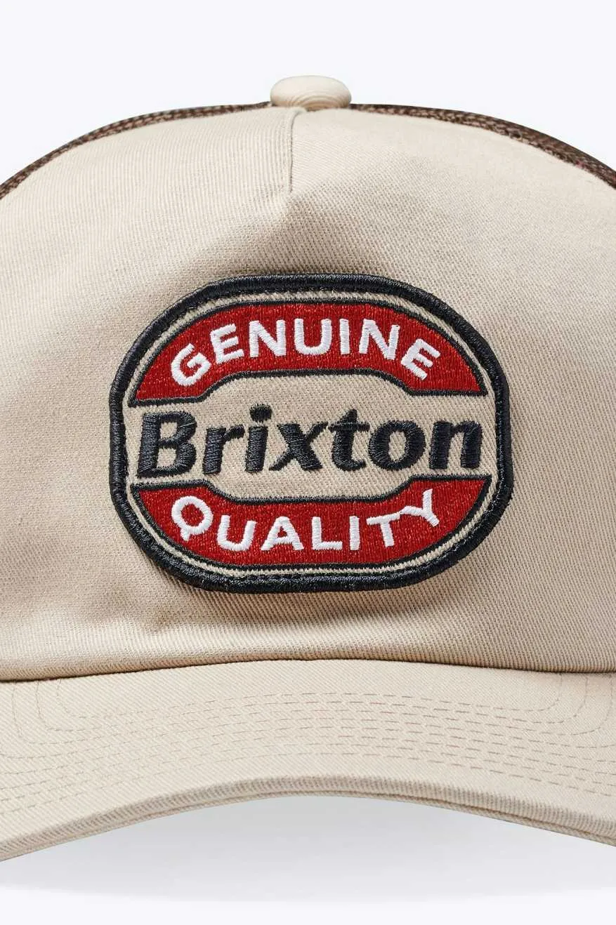 Keaton Netplus Trucker Hat - Sand/Sepia