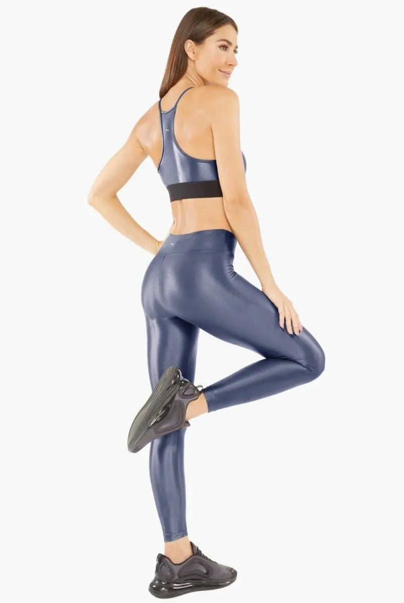 Koral Activewear Lustrous High Rise Legging - Navy