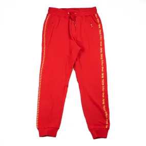 Ksubi 23 Restore Trak Pant (Red/Metallic Gold)