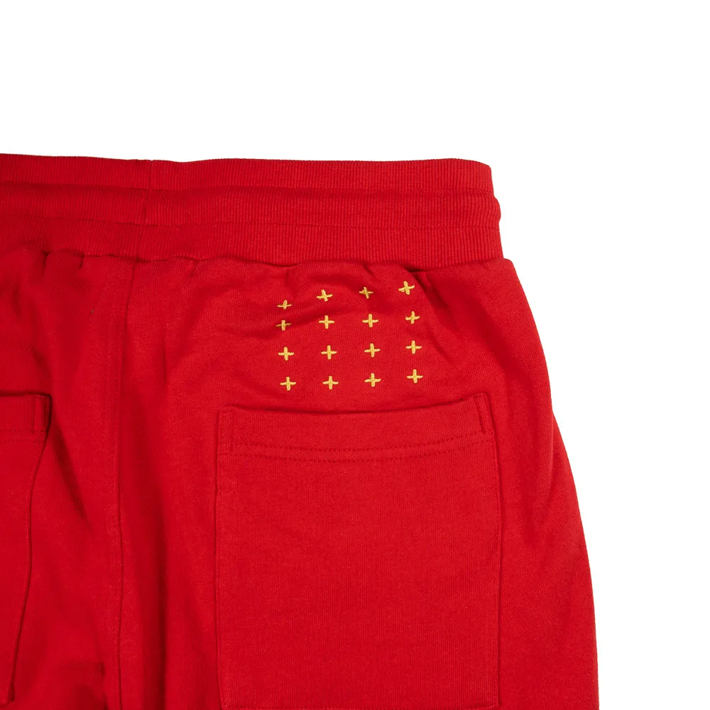 Ksubi 23 Restore Trak Pant (Red/Metallic Gold)