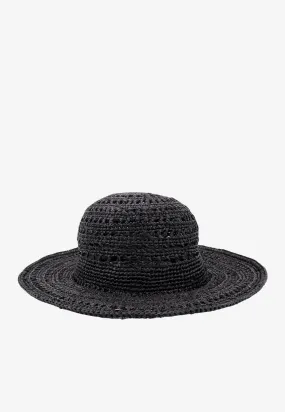 Lalao Openwork Raffia Hat