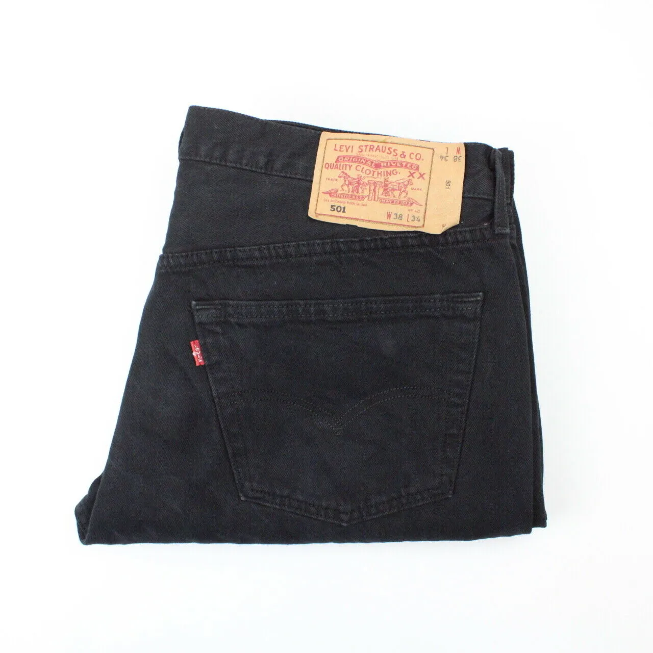 LEVIS 501 Jeans Black | W38 L30