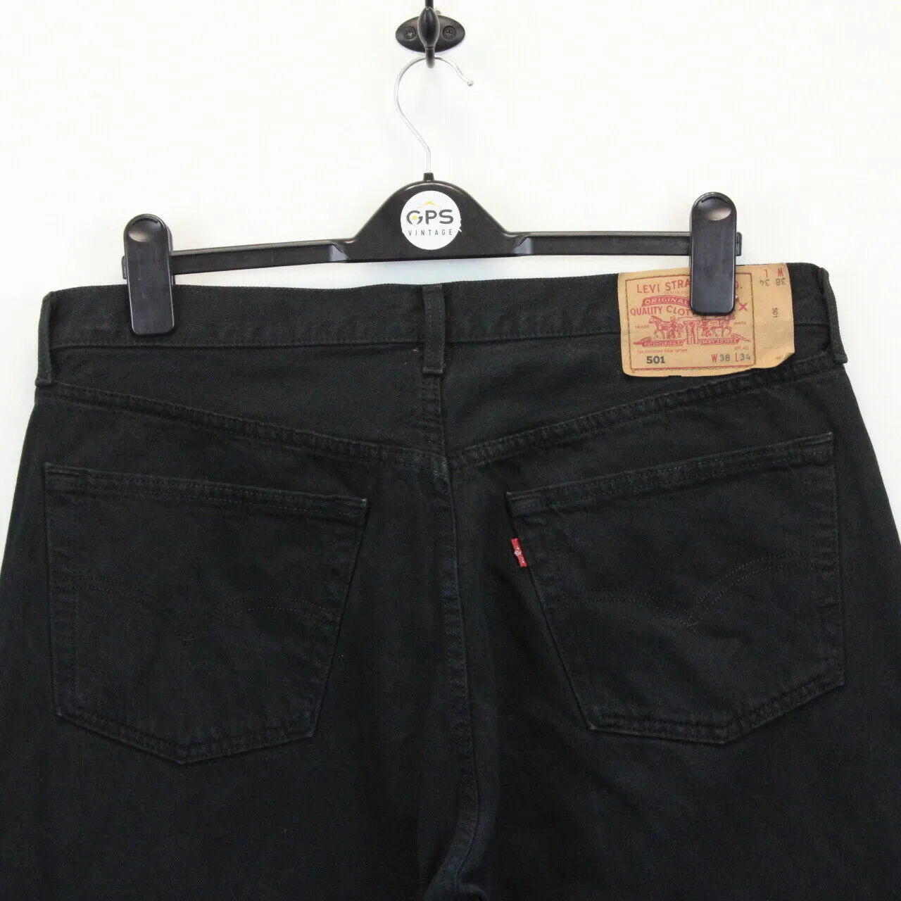 LEVIS 501 Jeans Black | W38 L30