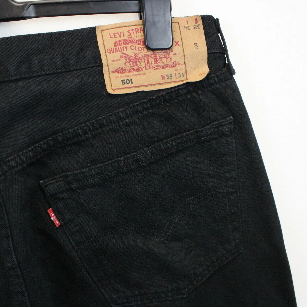 LEVIS 501 Jeans Black | W38 L30