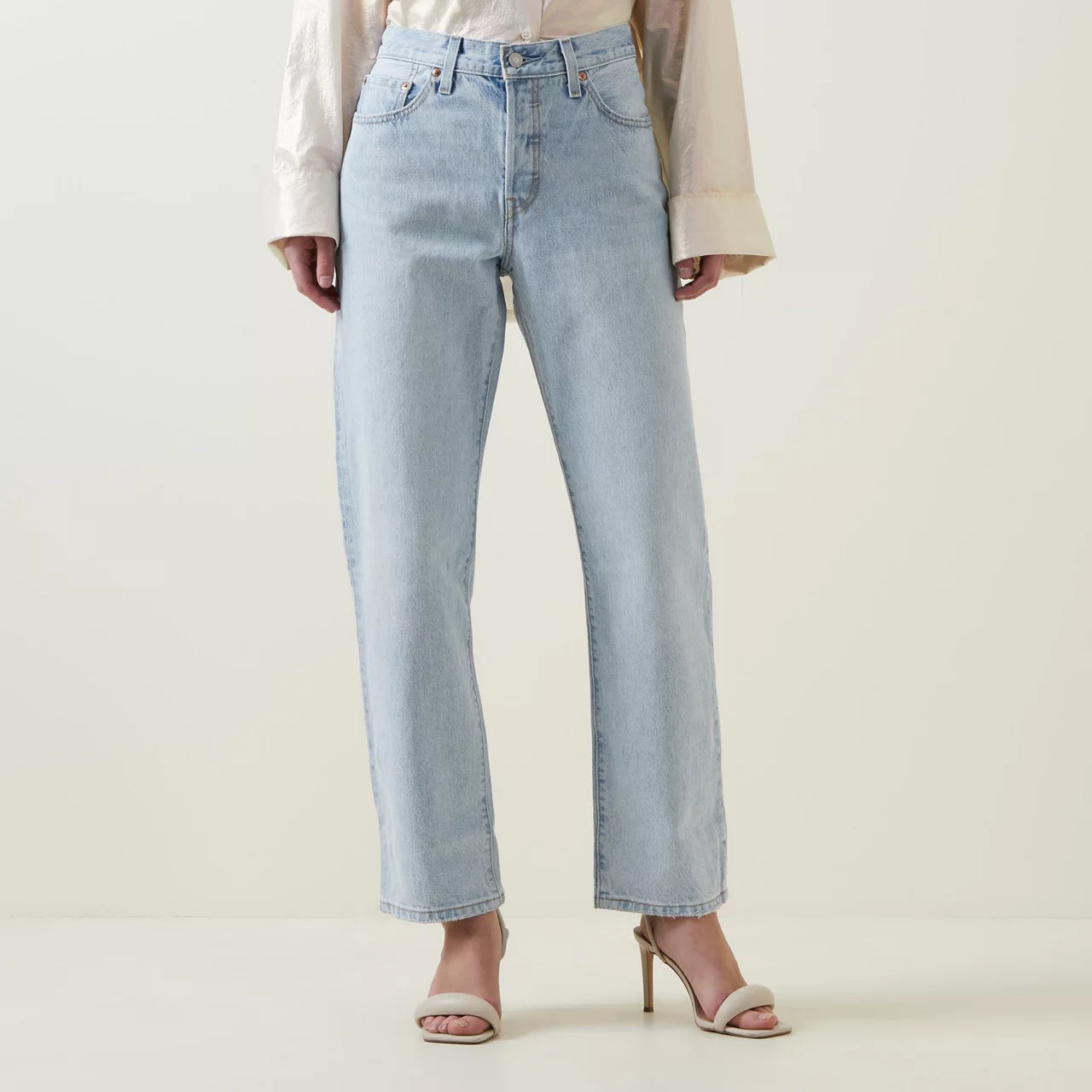 LEVIS 90s 501® Straight Leg Jeans - Light Blue