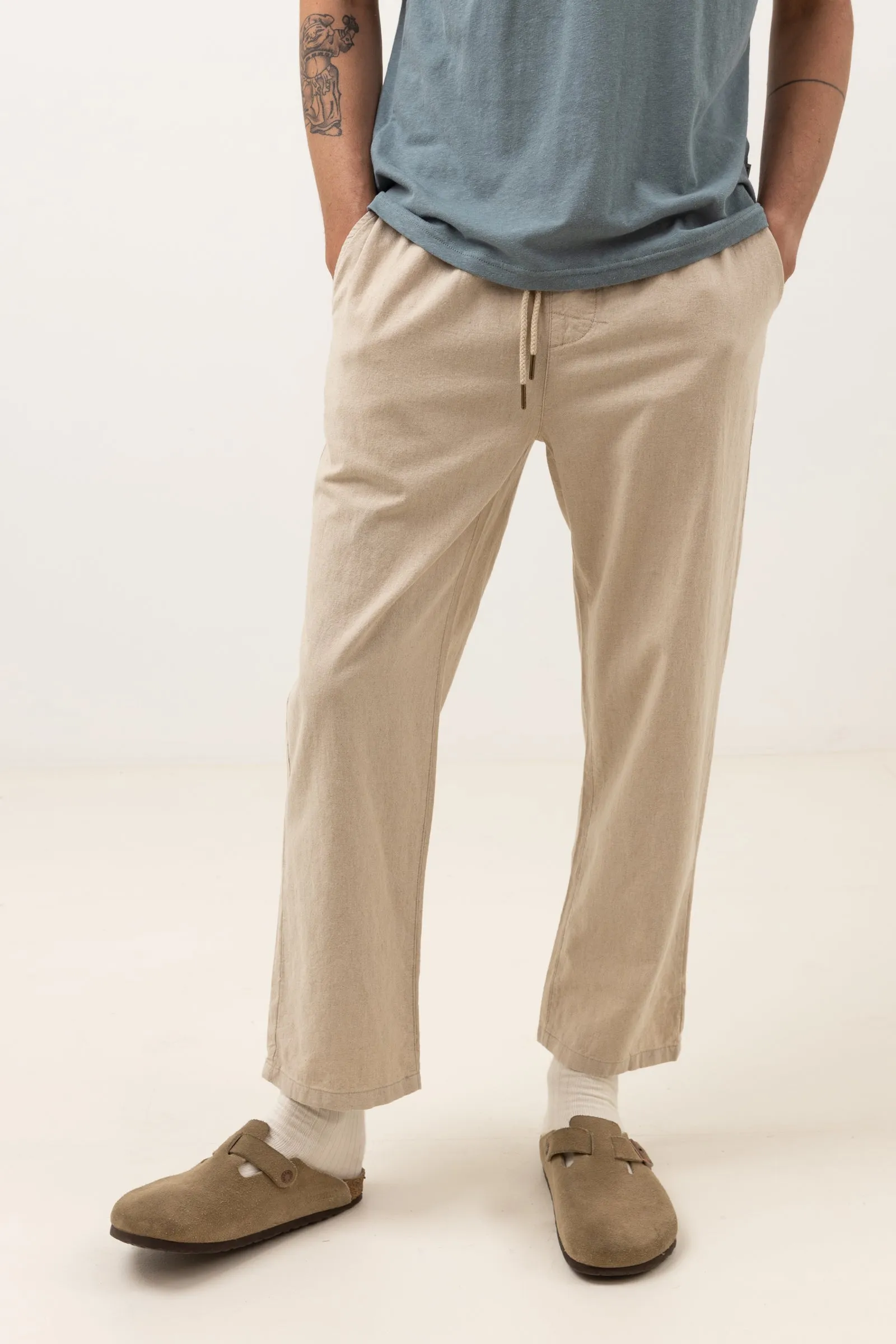 Linen Wayfarer Pant Sand