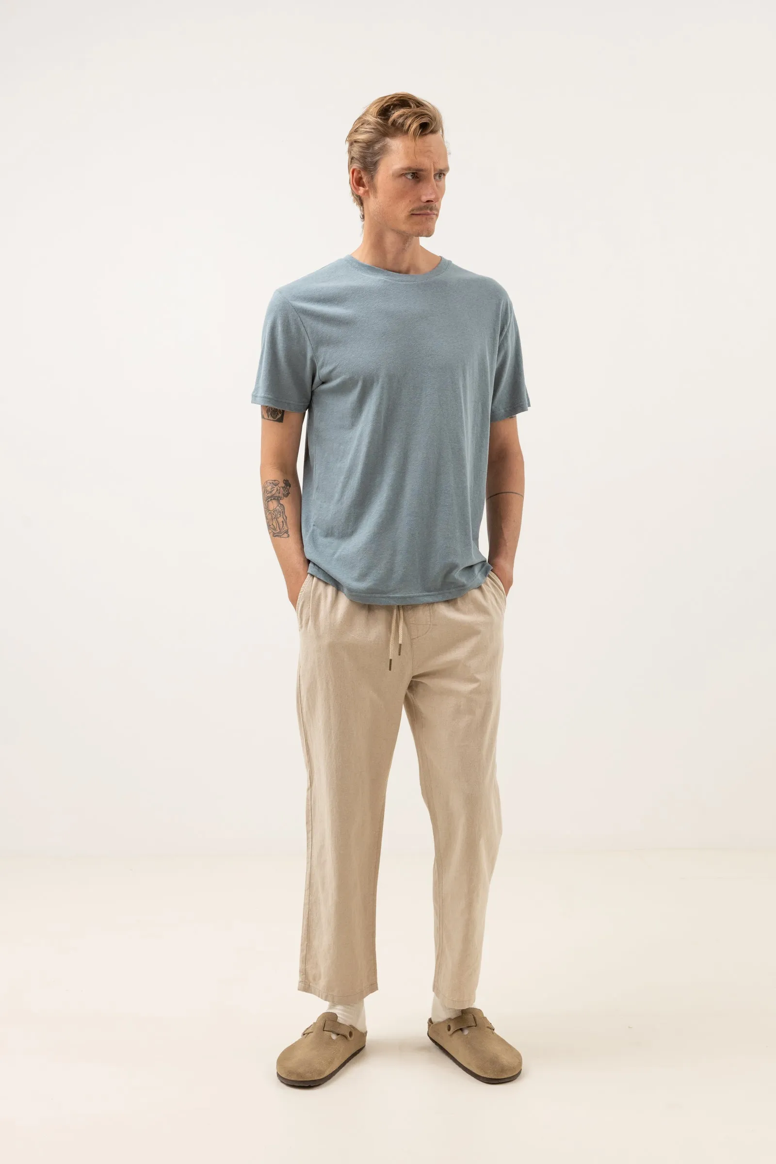 Linen Wayfarer Pant Sand