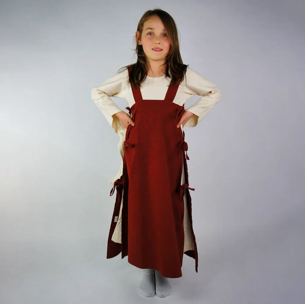 Little Shieldmaiden's Red Overdress