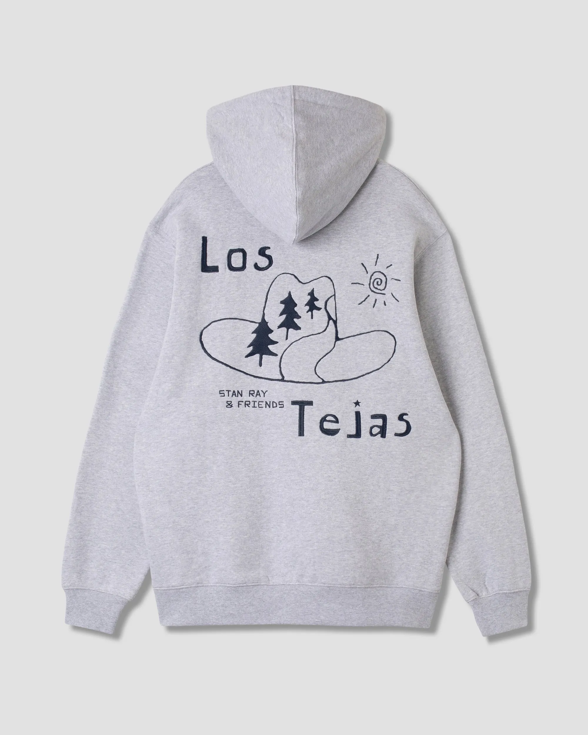 Los Tejas Hood (Grey Heather)