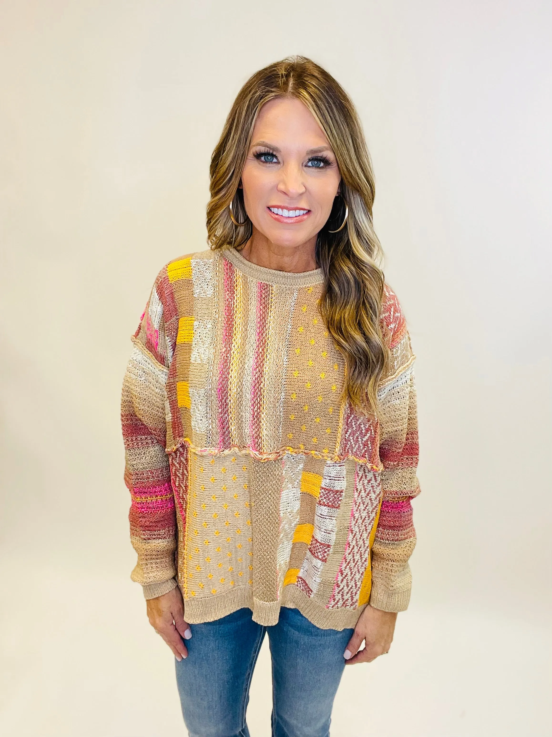 MAIN SQUEEZE SWEATER--FLASH SALE