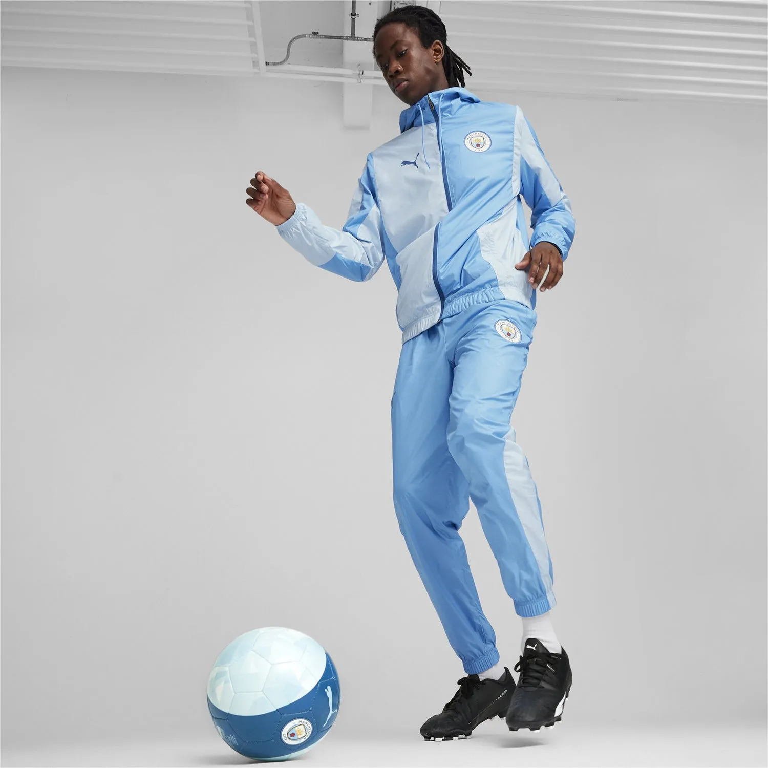 Manchester City Woven Anthem Jacket - Mens