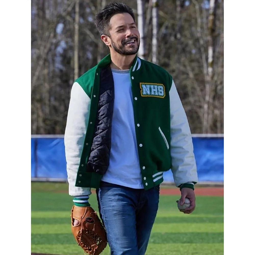 Marco Grazzini Hearts in the Game Varsity Jacket