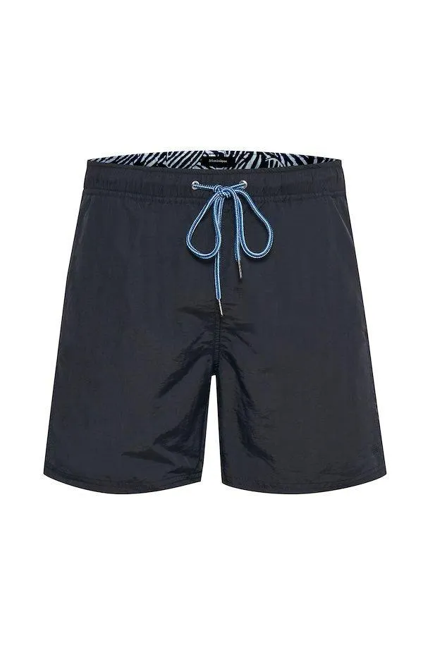 Matinique MAswimshort Solid Swim in Dark Navy