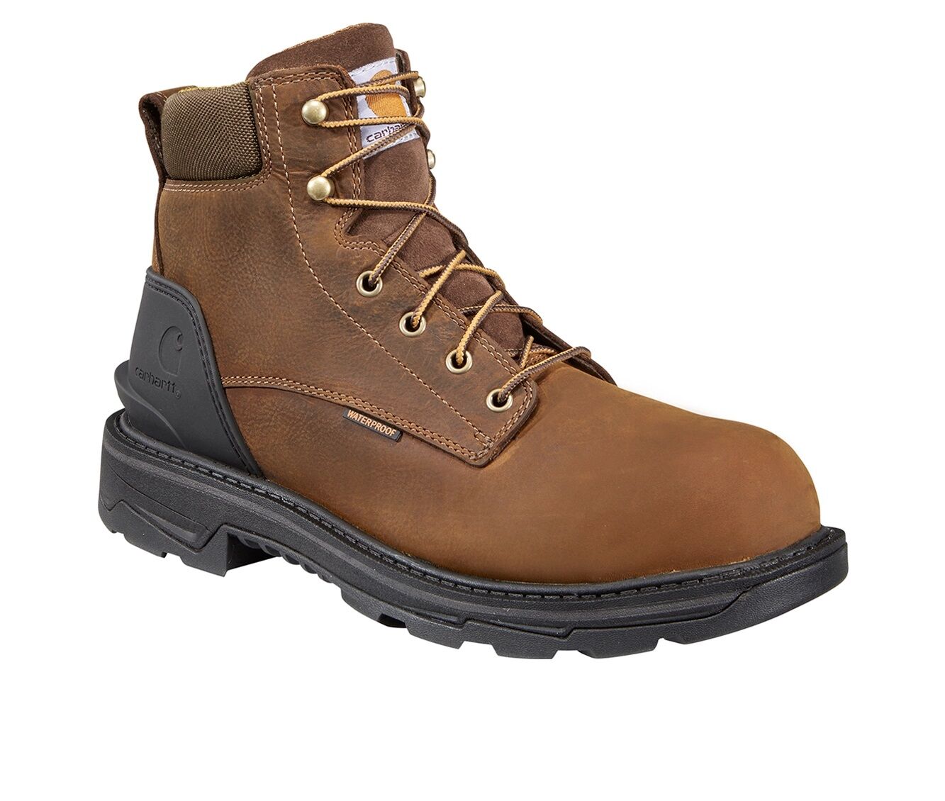 Men's 6-In Plain Toe Waterproof Work Boot