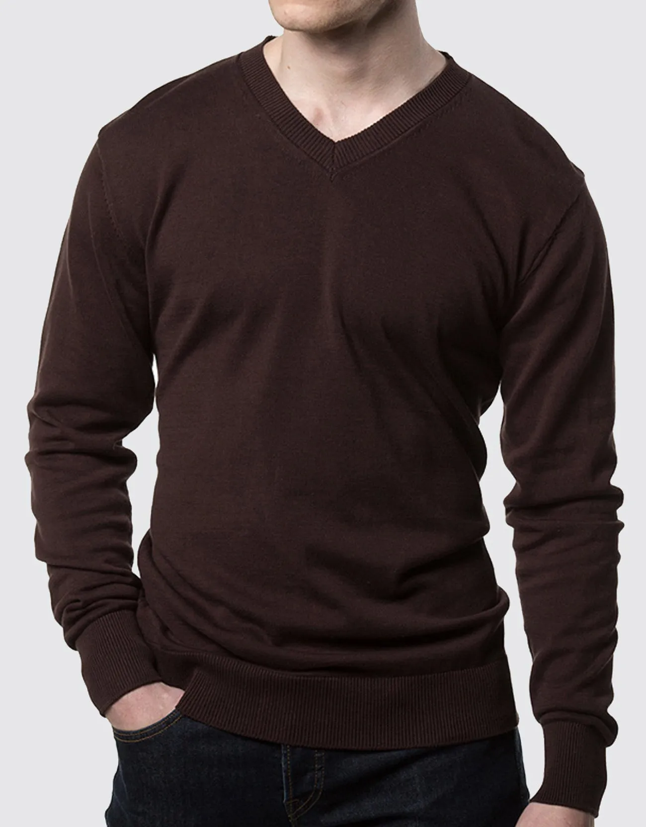 Men's Autumn Lightweight V-Neck Sweater