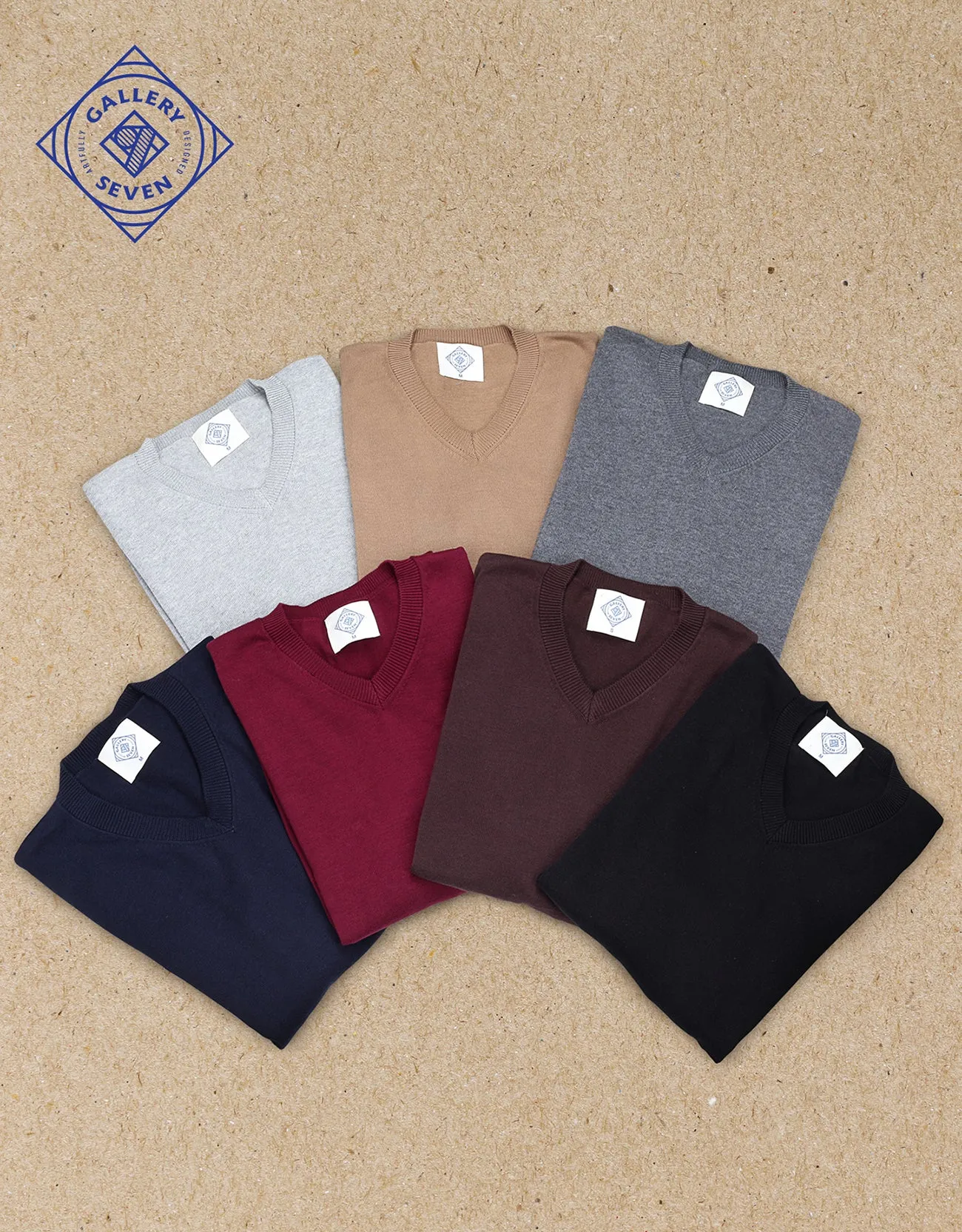 Men's Autumn Lightweight V-Neck Sweater