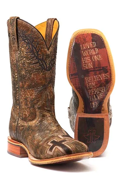 Men's Tin Haul John 3:16 Boot #14-020-0007-0301BR