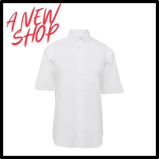 MM6 Maison Margiela  |Plain Cotton Shirts & Blouses