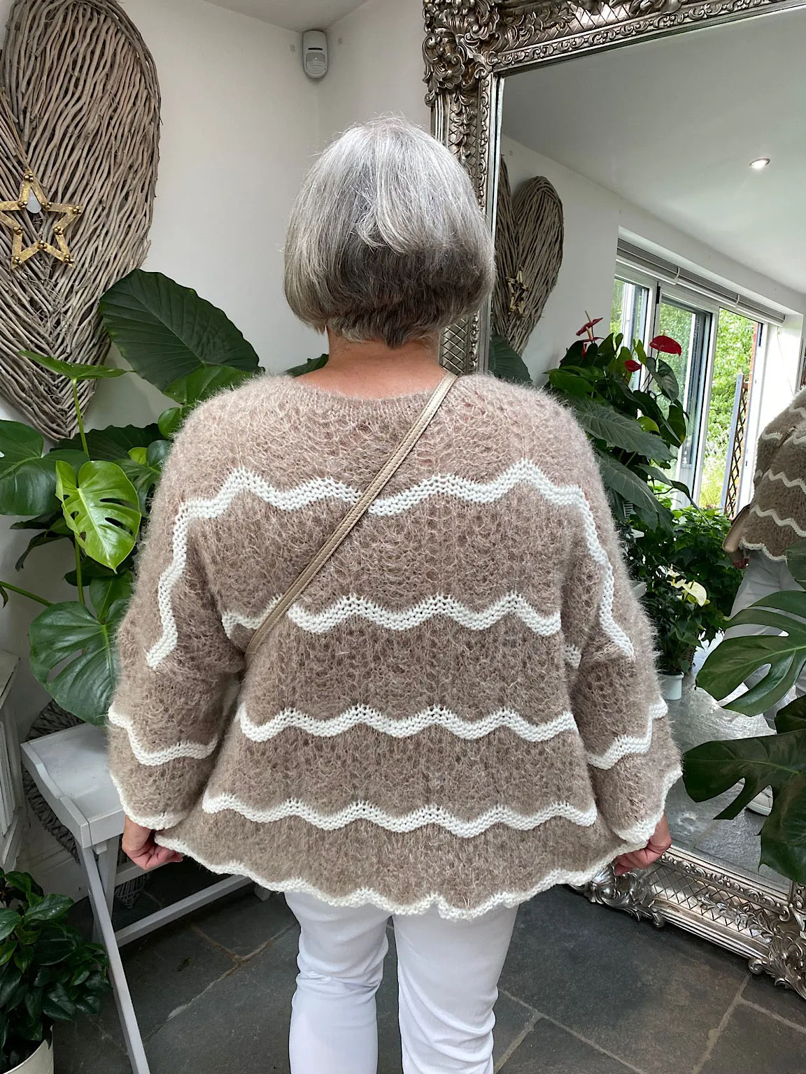 Mocha Luxury Fluffy Jumper Sharon