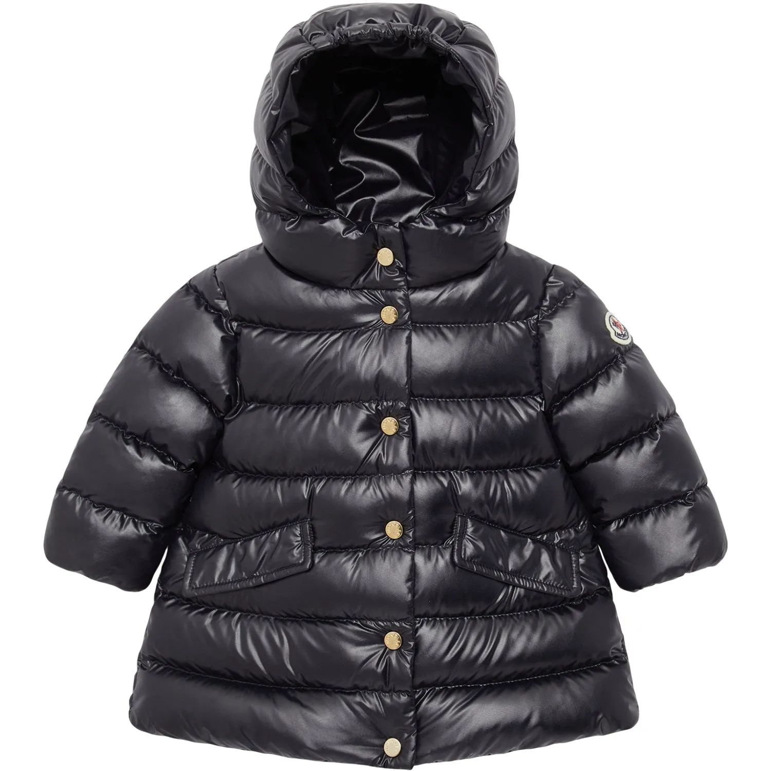 Moncler Medium Blue Ibida Long Coat