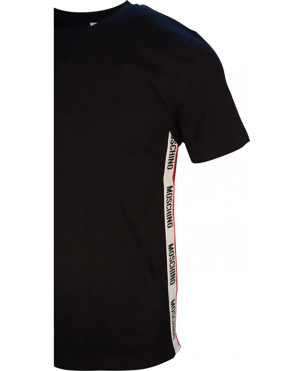 Moschino  T-shirts Tape Logo Body Sides