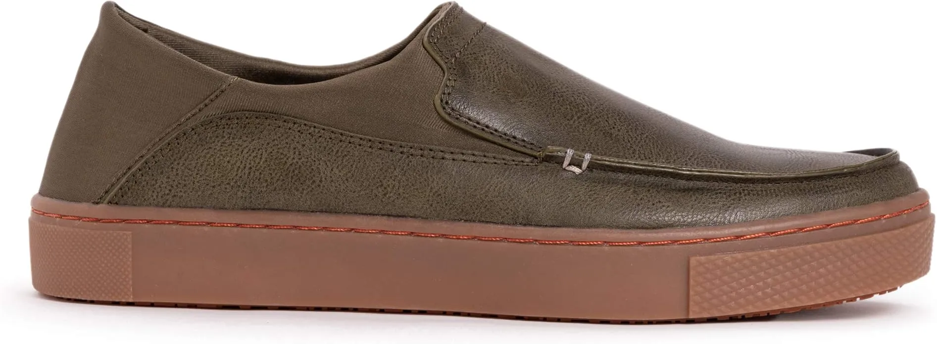 MUK LUKS Men's Park Place Sneaker-Denim Loafer