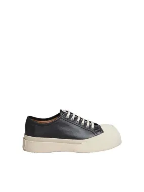 Nappa Leather Pablo Sneaker - Black