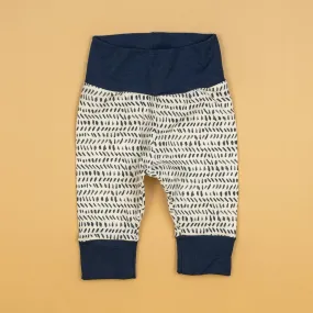 Navy Dashes Leggings