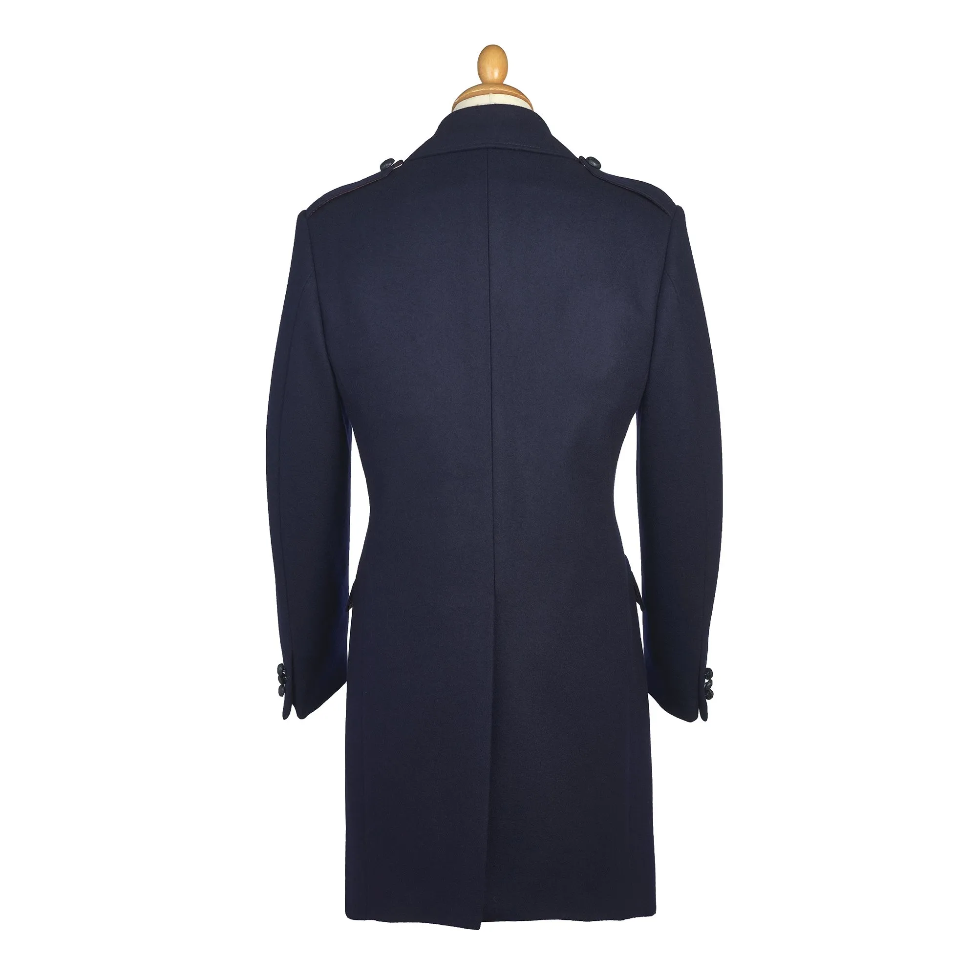 Navy British Warm Overcoat