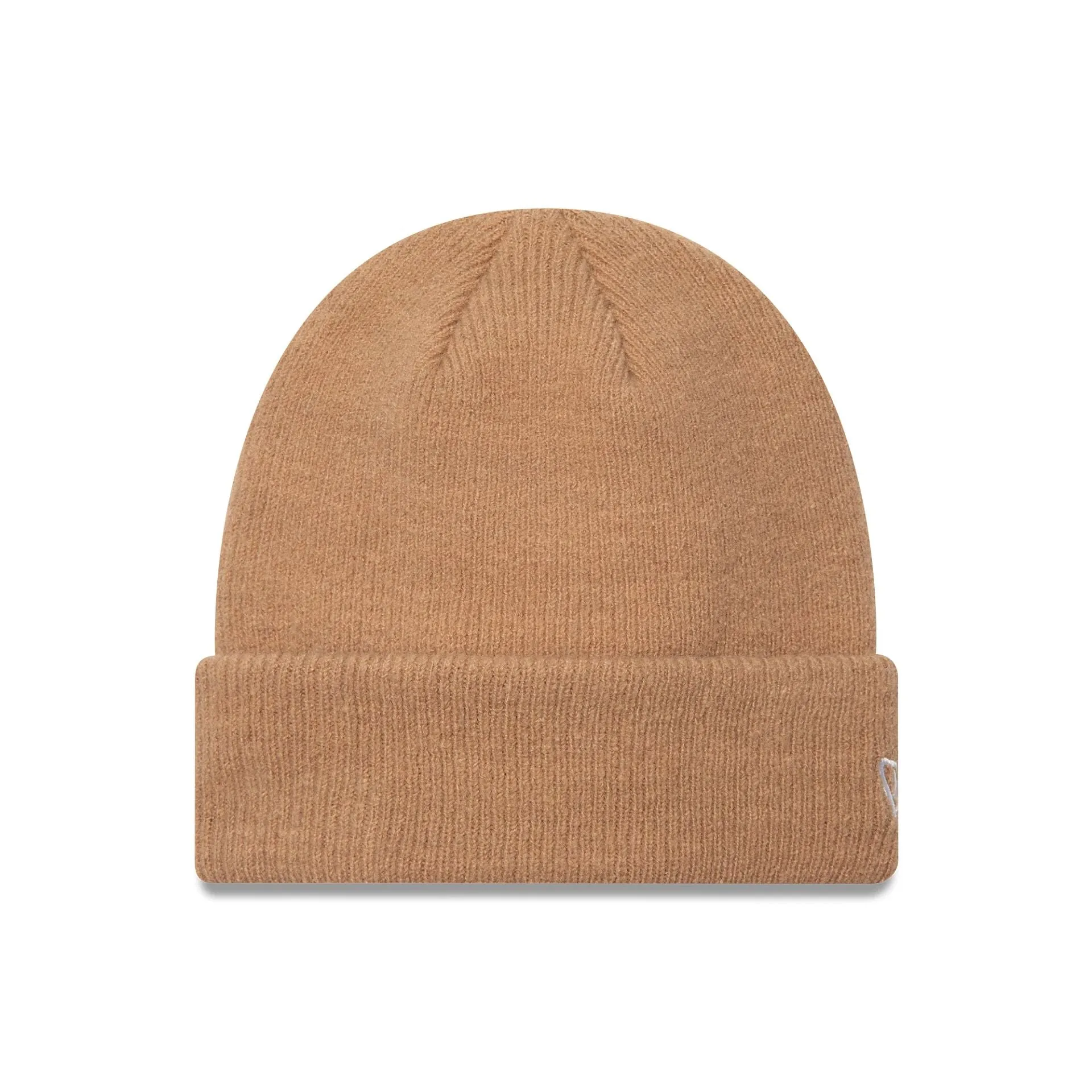 New Era Seasonal Beige Cuff Knit Beanie Hat