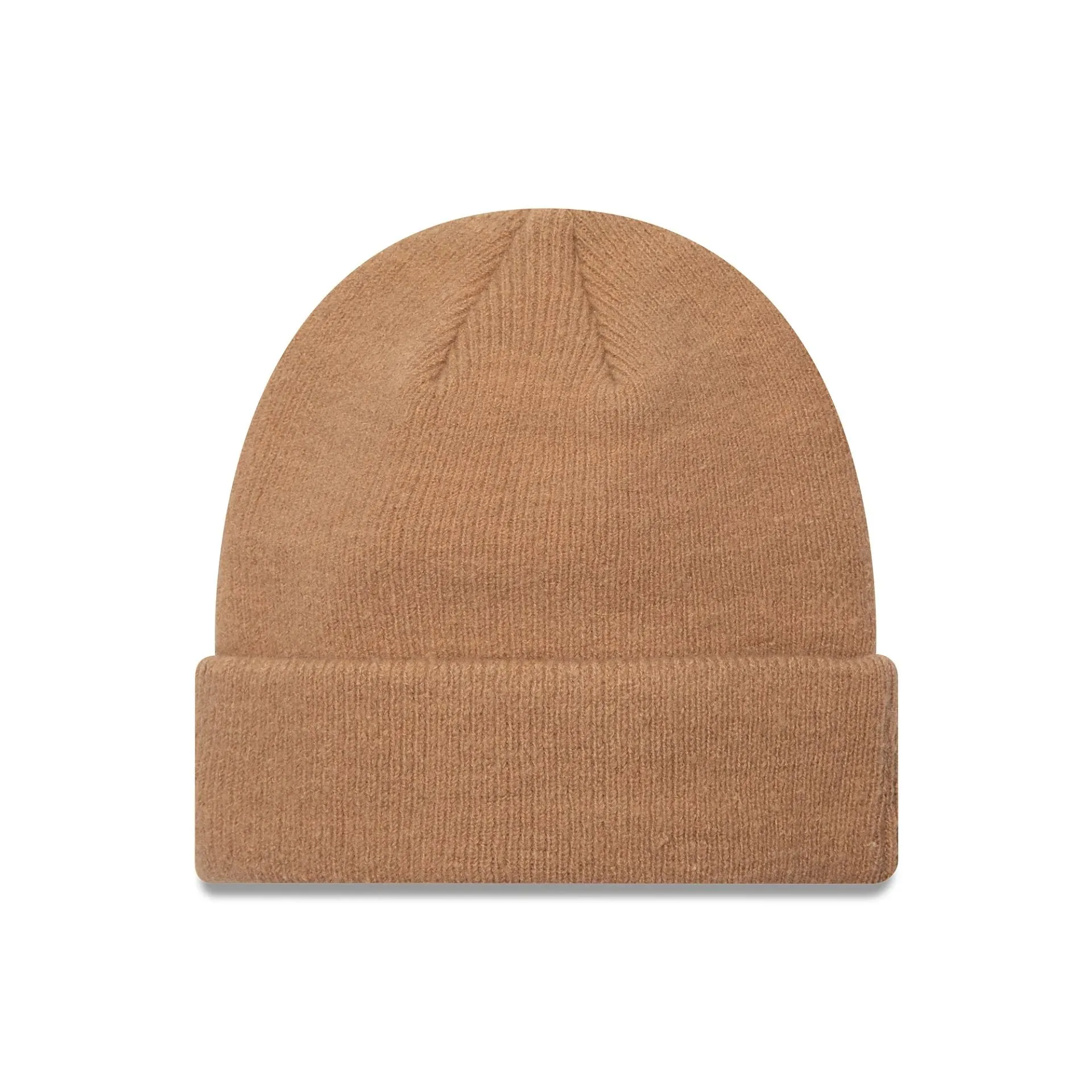 New Era Seasonal Beige Cuff Knit Beanie Hat