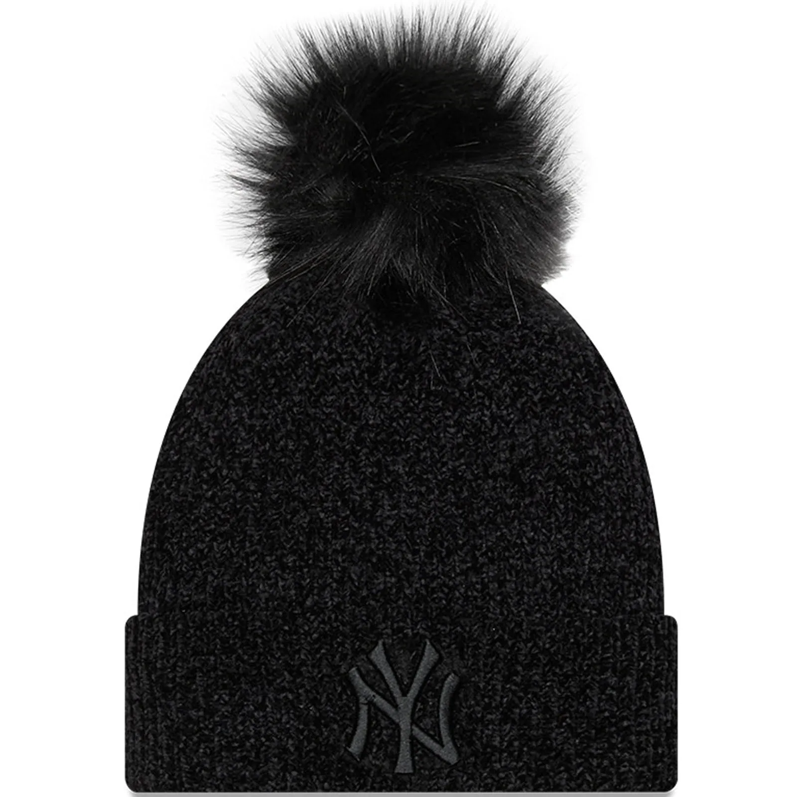 New Era Womens New York Yankees MLB Bobble Hat Black