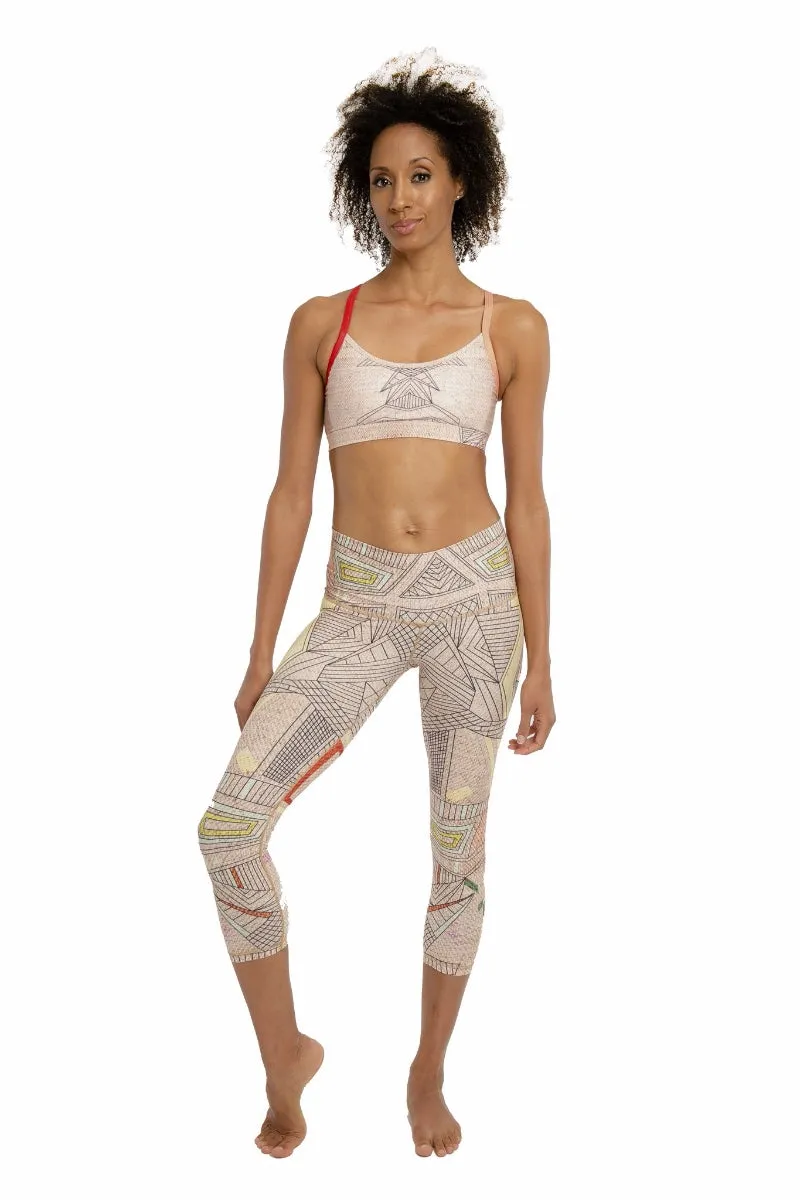 NIYAMA SOL // BEACHCOMBER LEGGINGS - AZTEC