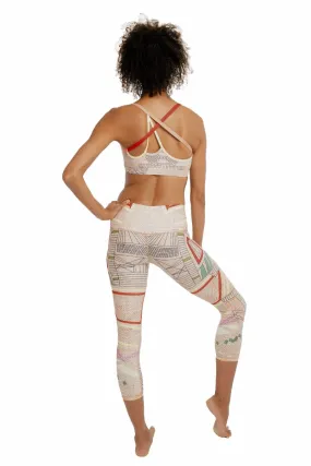 NIYAMA SOL // BEACHCOMBER LEGGINGS - AZTEC