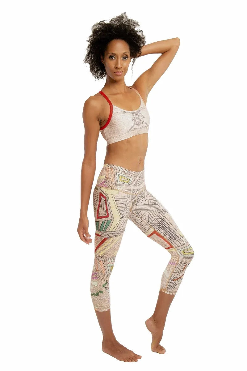 NIYAMA SOL // BEACHCOMBER LEGGINGS - AZTEC