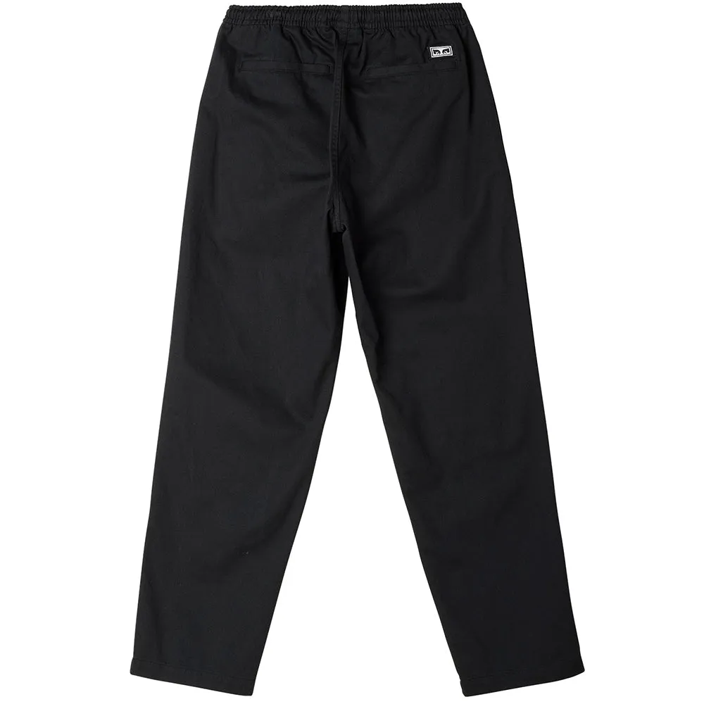 OBEY EASY TWILL PANT // BLACK