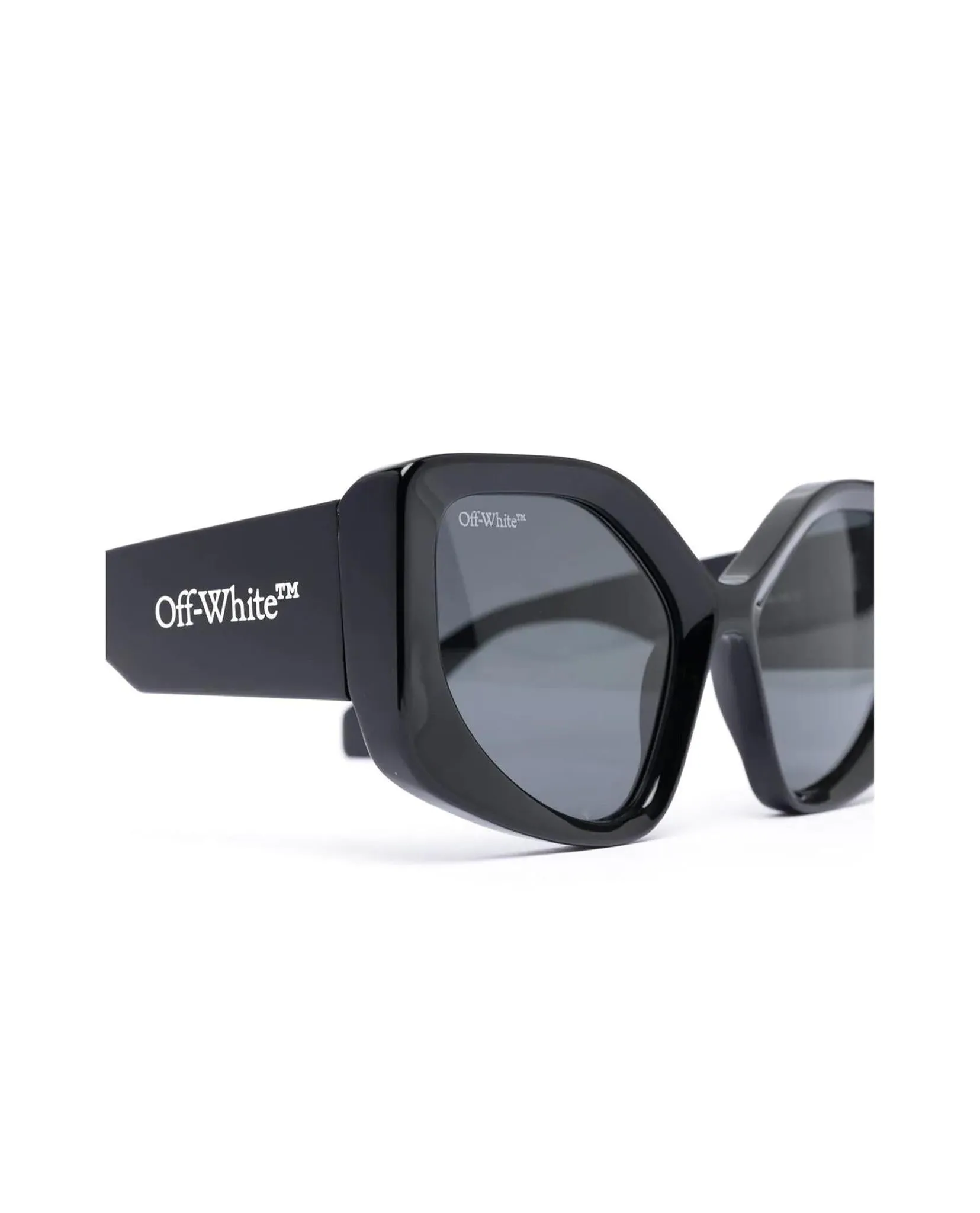 Off-White Denver Sun Glasses Black Dark Grey