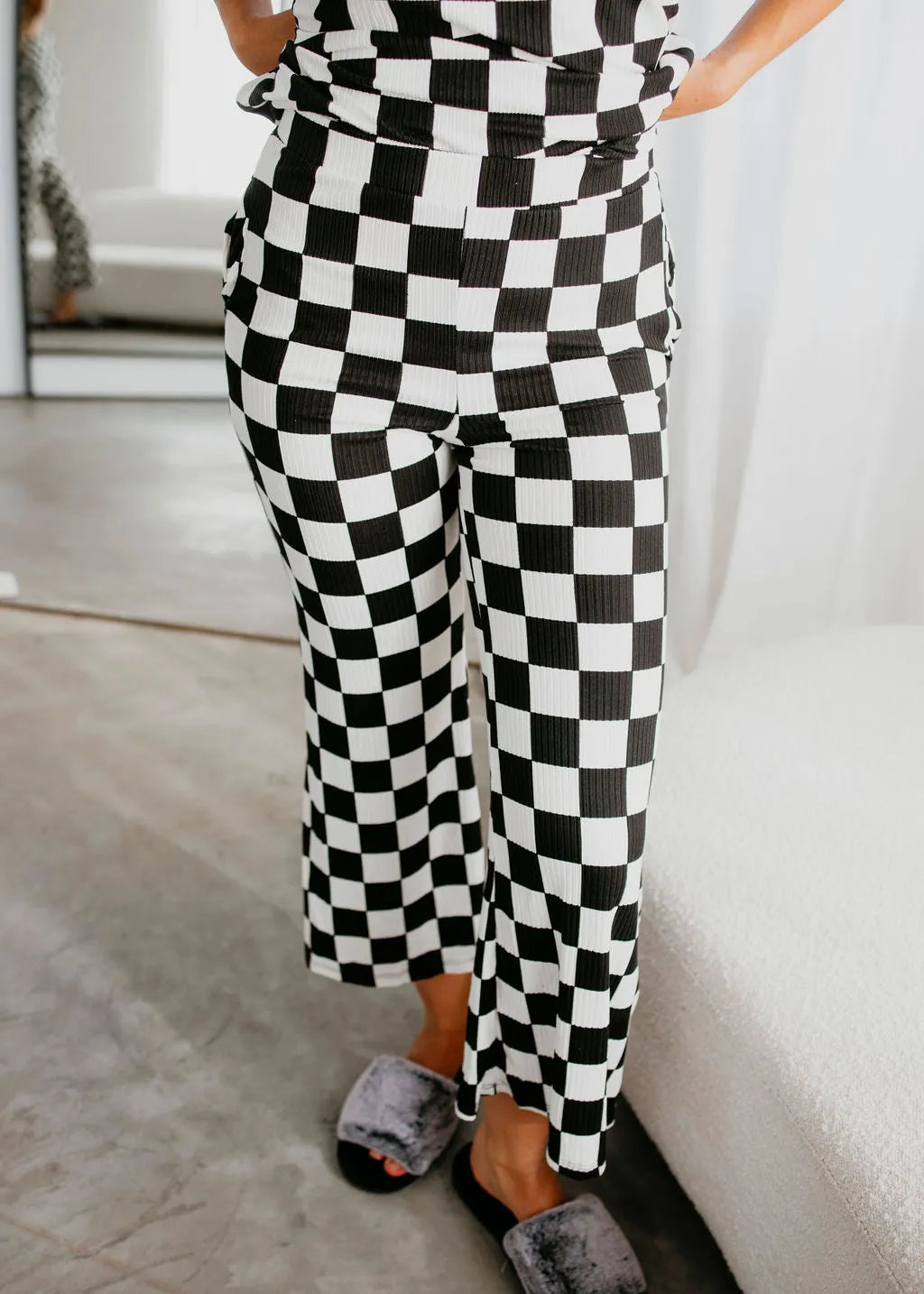 Orion Checkered Pant Set