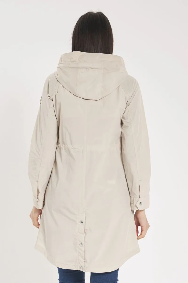 Parka Donna Beige