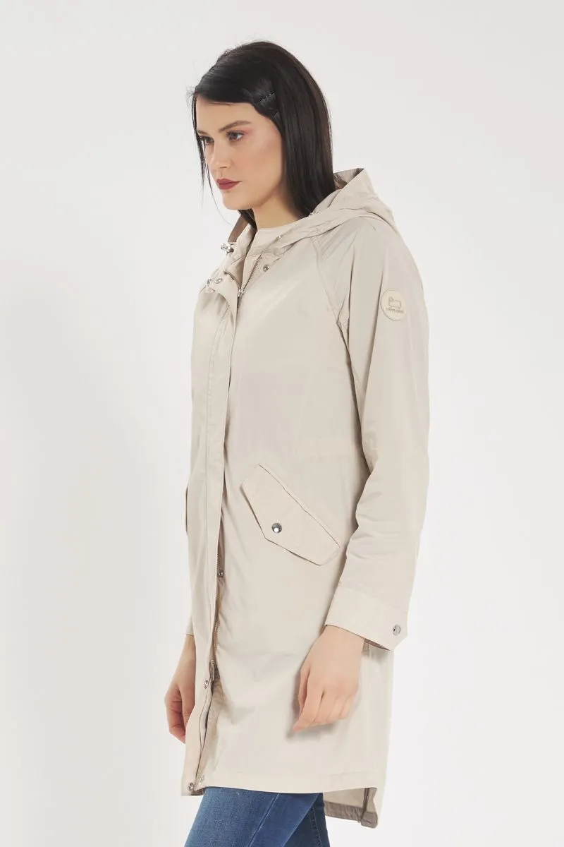 Parka Donna Beige