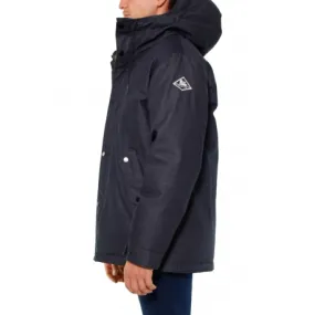 PARKA IN DENIM IMBOTTITURA PIUMA, BLU