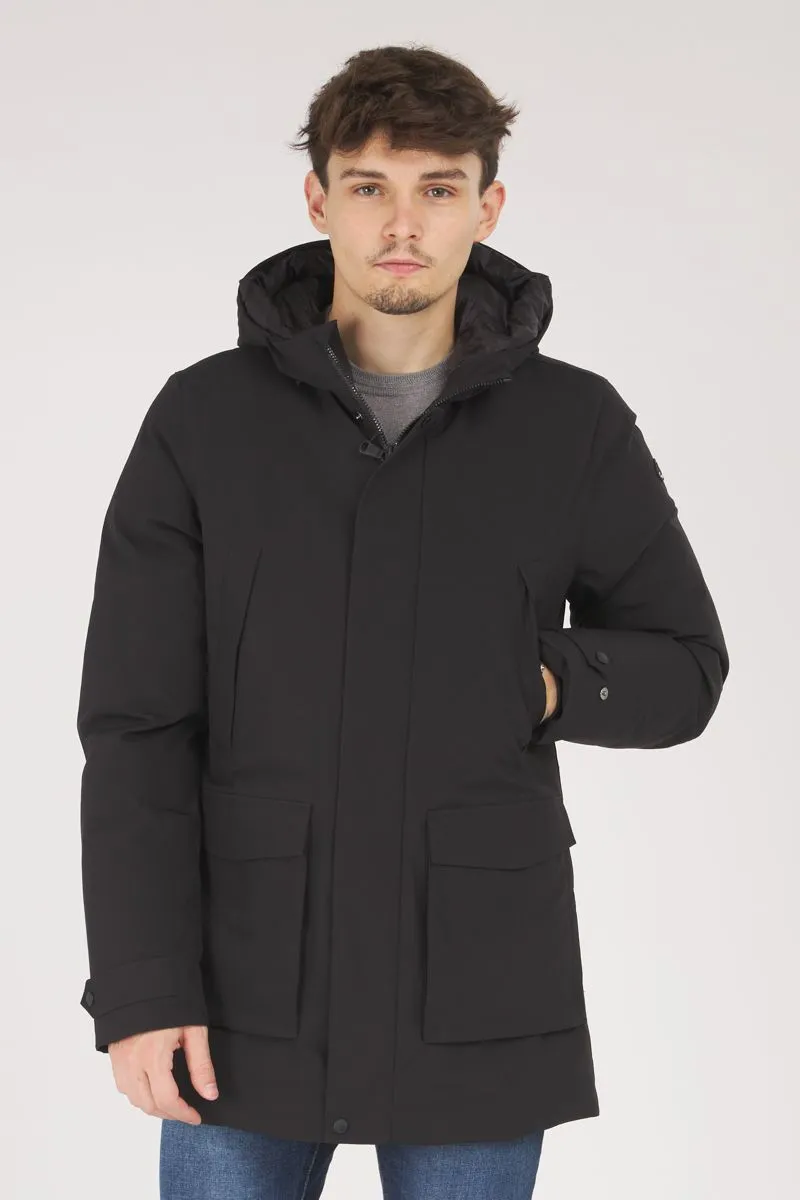 Parka Uomo Nero