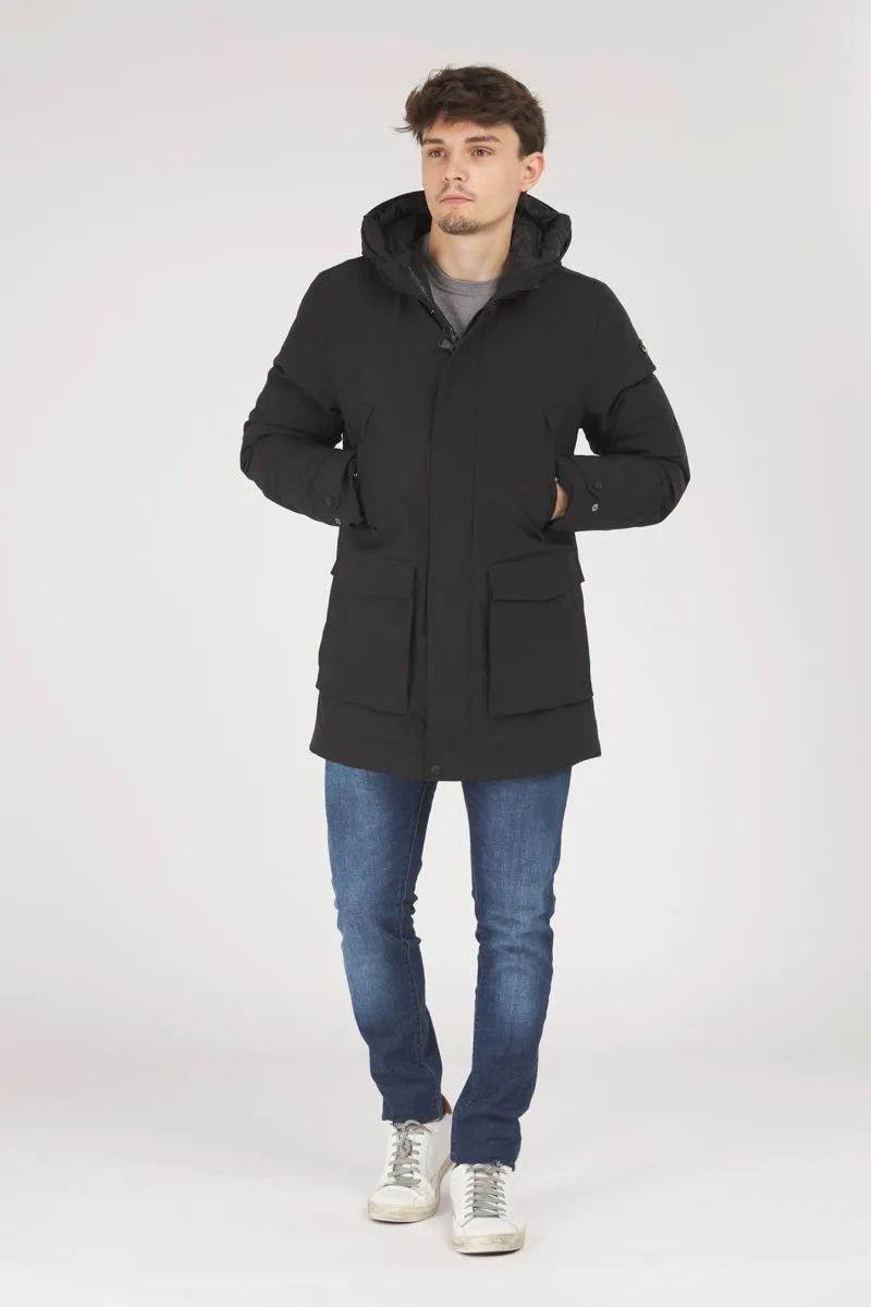 Parka Uomo Nero